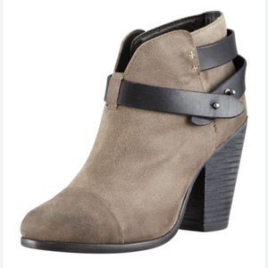 Women’s Rag & Bone Harrow Waxes Suede Ankle Boot, in Clay, size 40/10